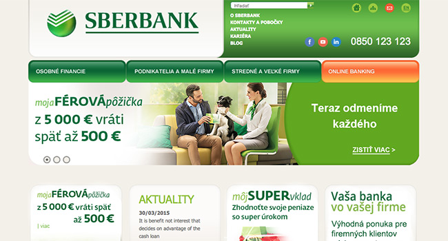 Pôžička Sberbank